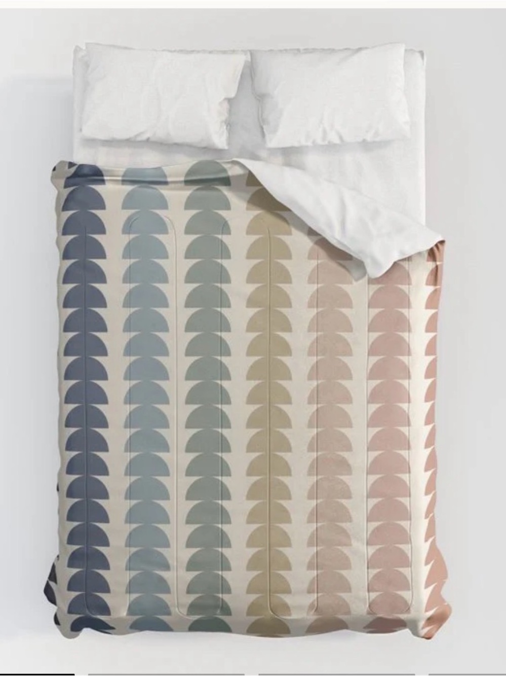 Society6 Maude Pattern- Vintage Multicolor Comforter